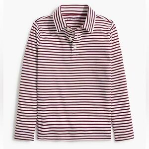 J crew Boys' striped jersey polo shirt